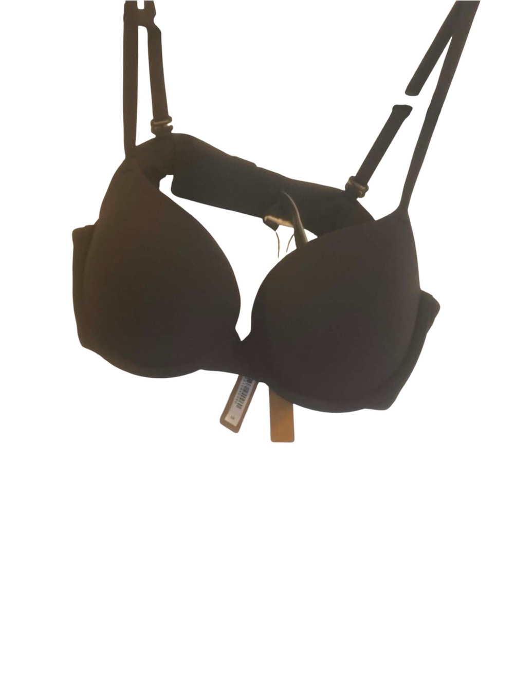 NWT Skims Fits Everybody Push Up Demi Bra ONYX Size 34A